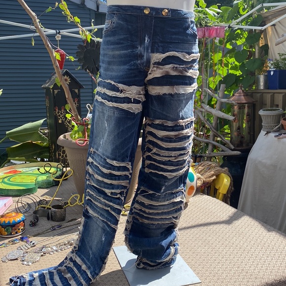 111-UR Powerful ❤️~JUSTCAVALLI-Shredded Luxury - Picture 2 of 15